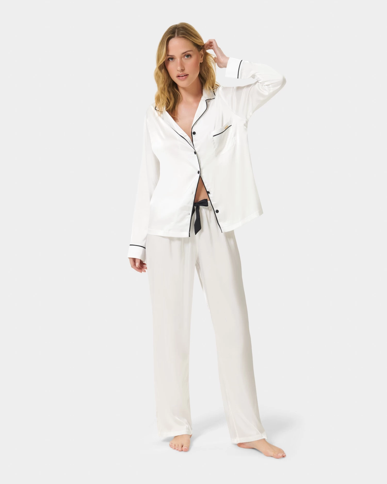 BLUEBELLA Claudia Shirt And Trouser Cream - Image 7