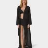 BLUEBELLA Marcella Long Kimono Black