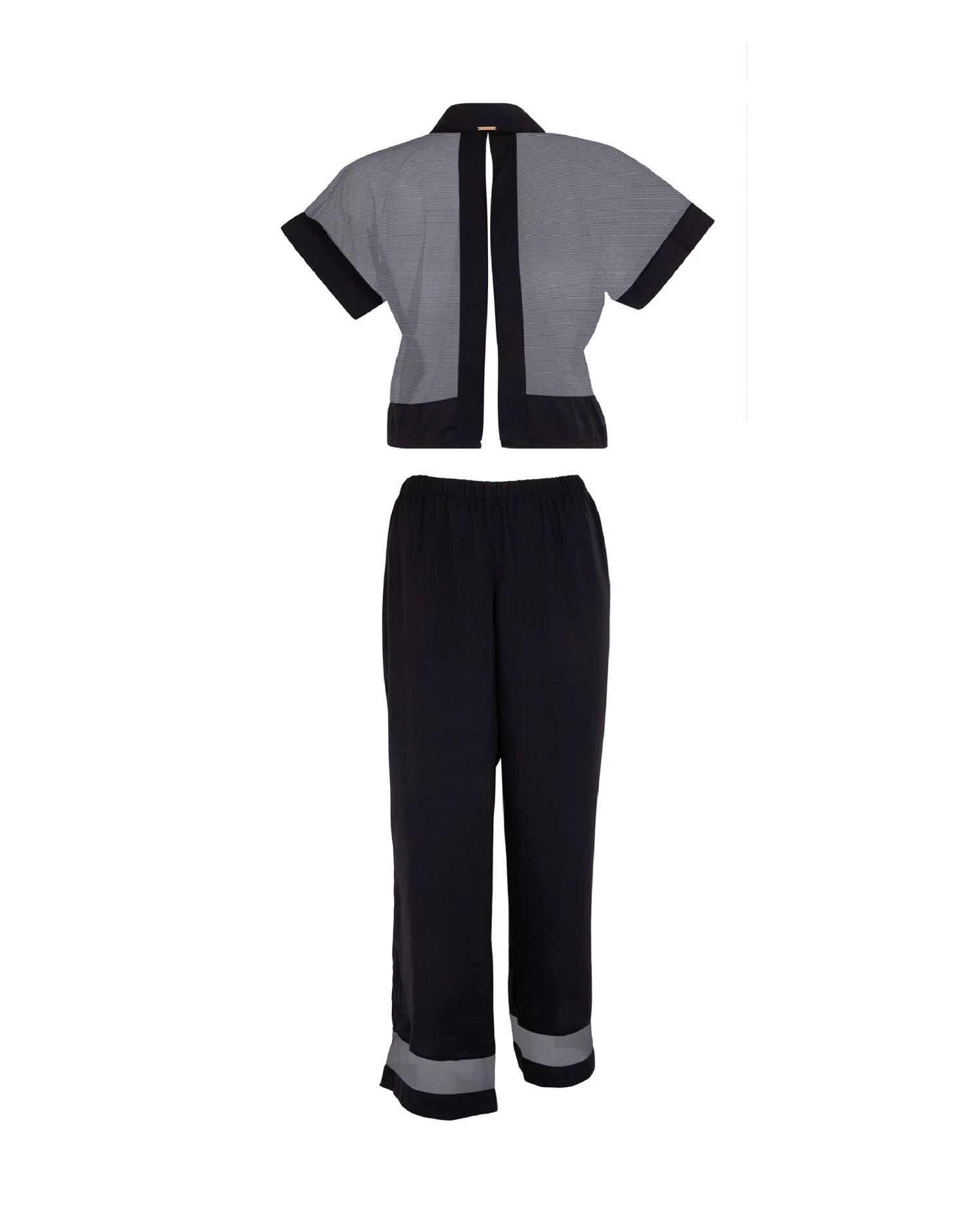 BLUEBELLA Richmond Long Pyjama Set Black - Image 6