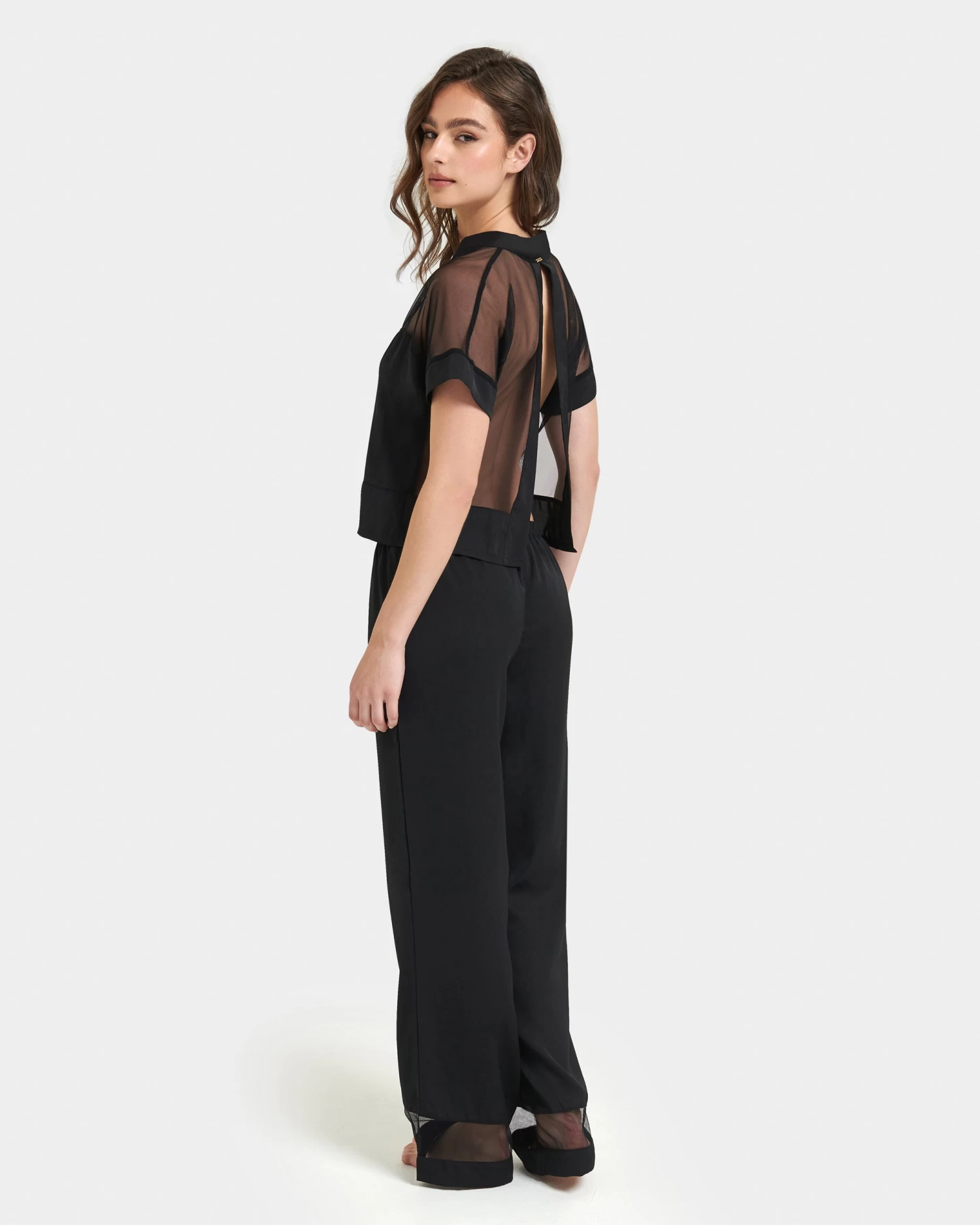 BLUEBELLA Richmond Long Pyjama Set Black - Image 7