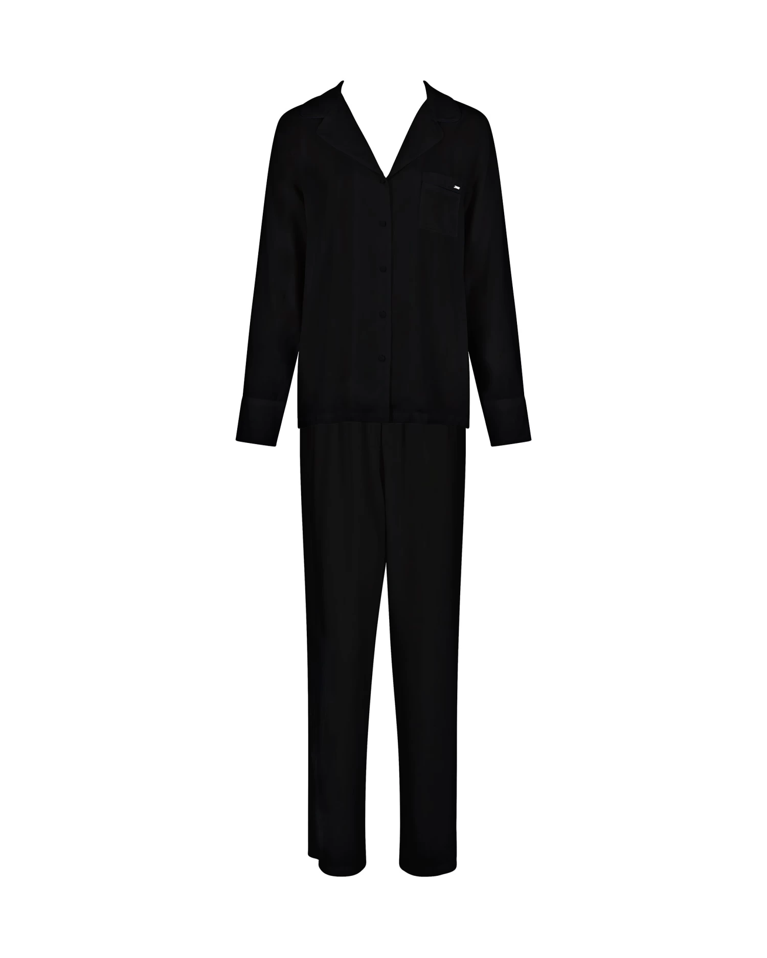 BLUEBELLA Tarcon Eco Viscose Long Pyjama Set Black - Image 5