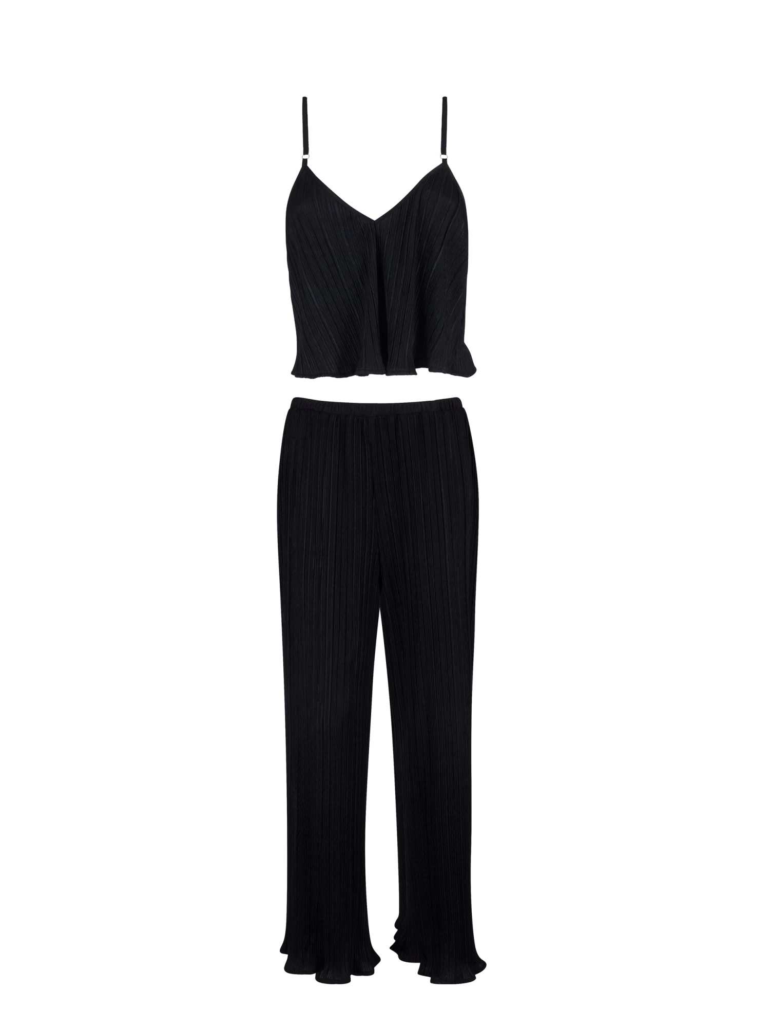 BLUEBELLA Neeson Cami And Trouser Set Black - Image 5