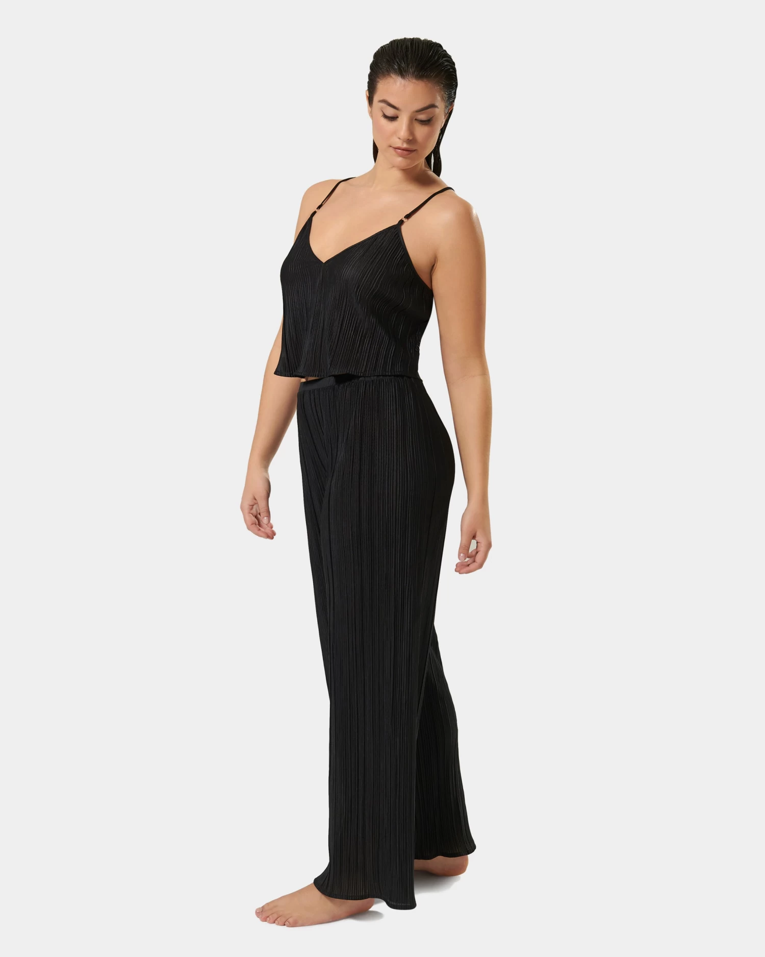 BLUEBELLA Neeson Cami And Trouser Set Black - Image 7