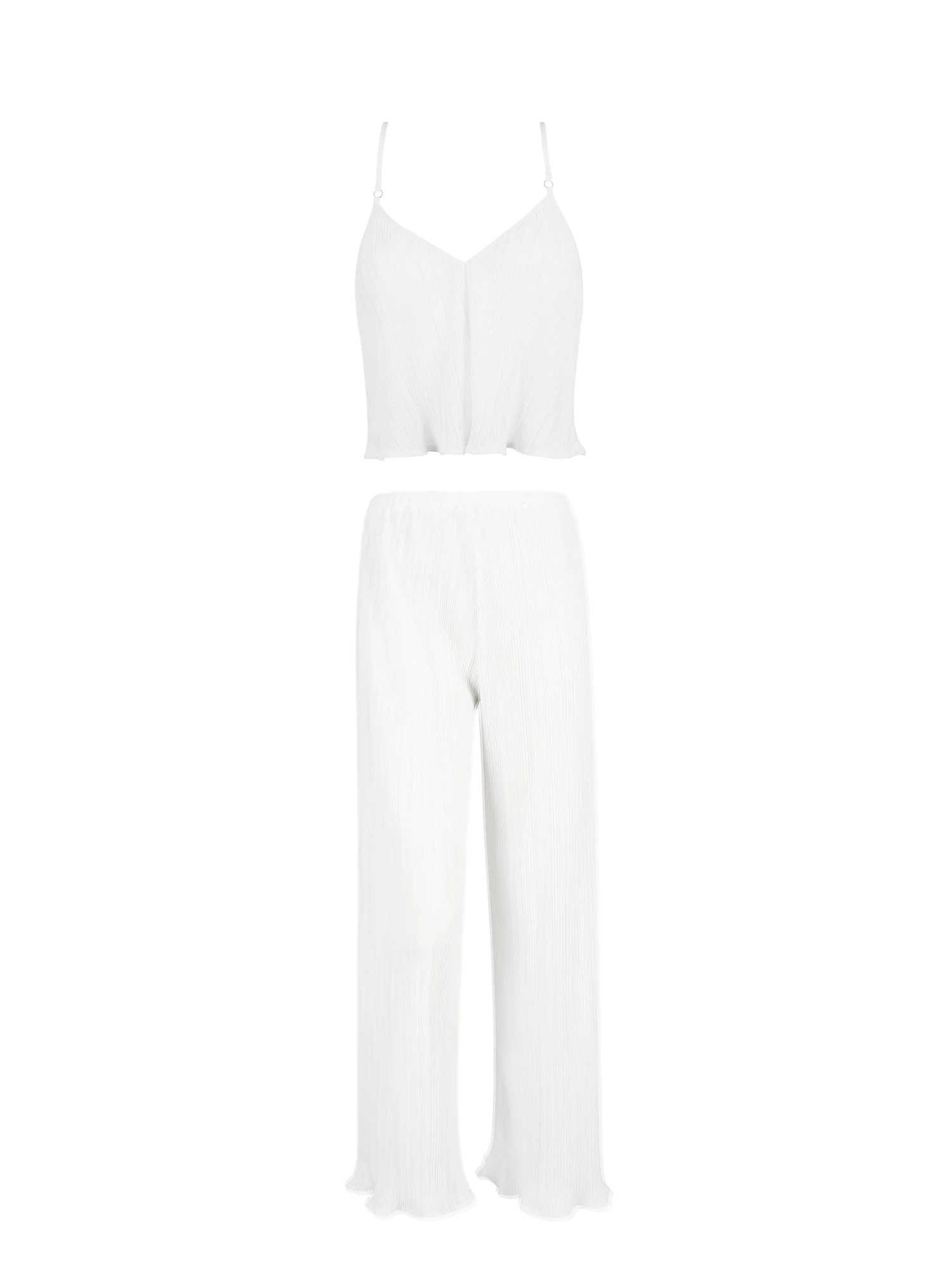 BLUEBELLA Neeson Cami And Trouser Set White - Image 5
