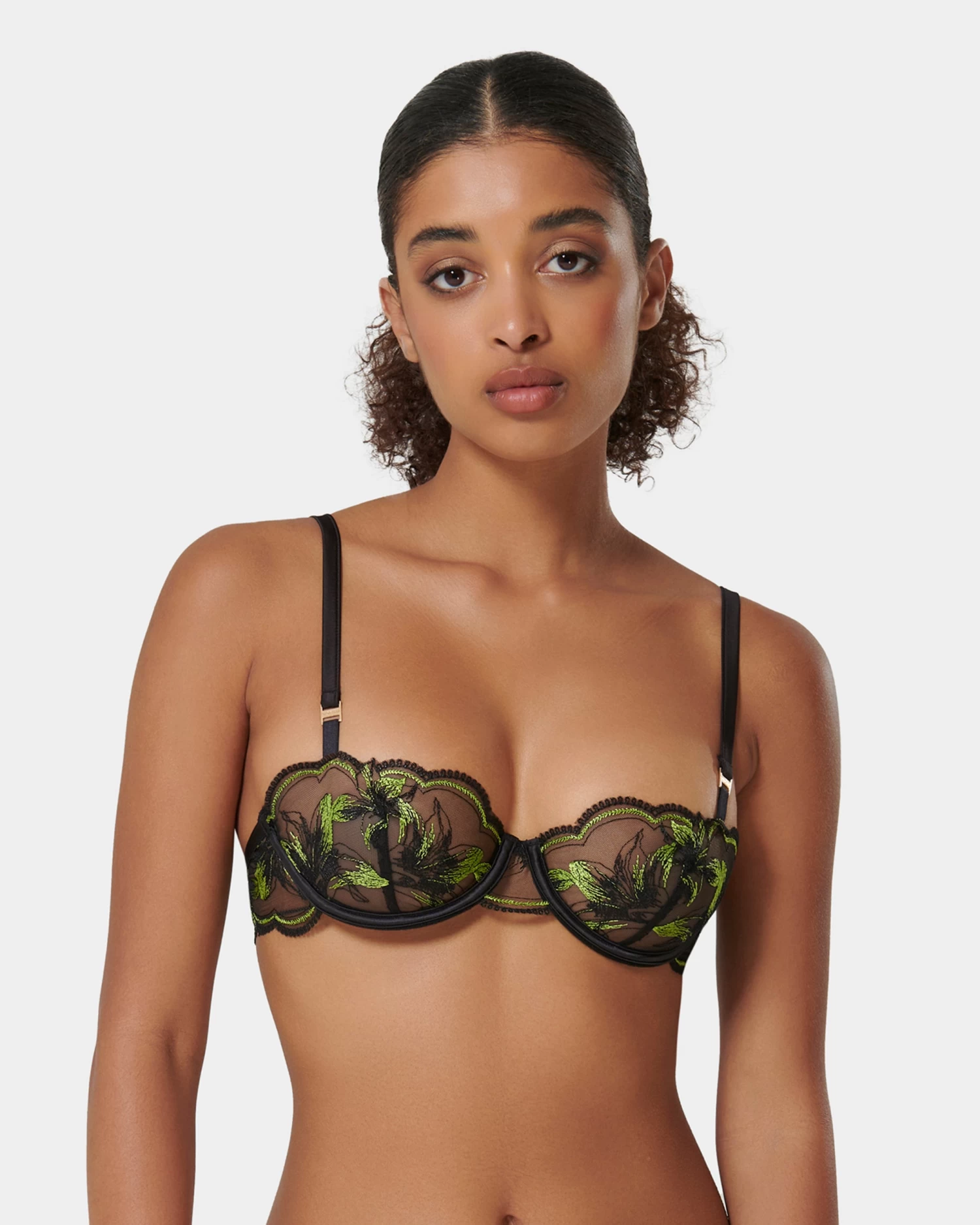 BLUEBELLA Coppelia Eco Bra Black/Tender Shoots