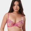 BLUEBELLA Lilly Bra Fuchsia Pink/Bright Violet/Sheer