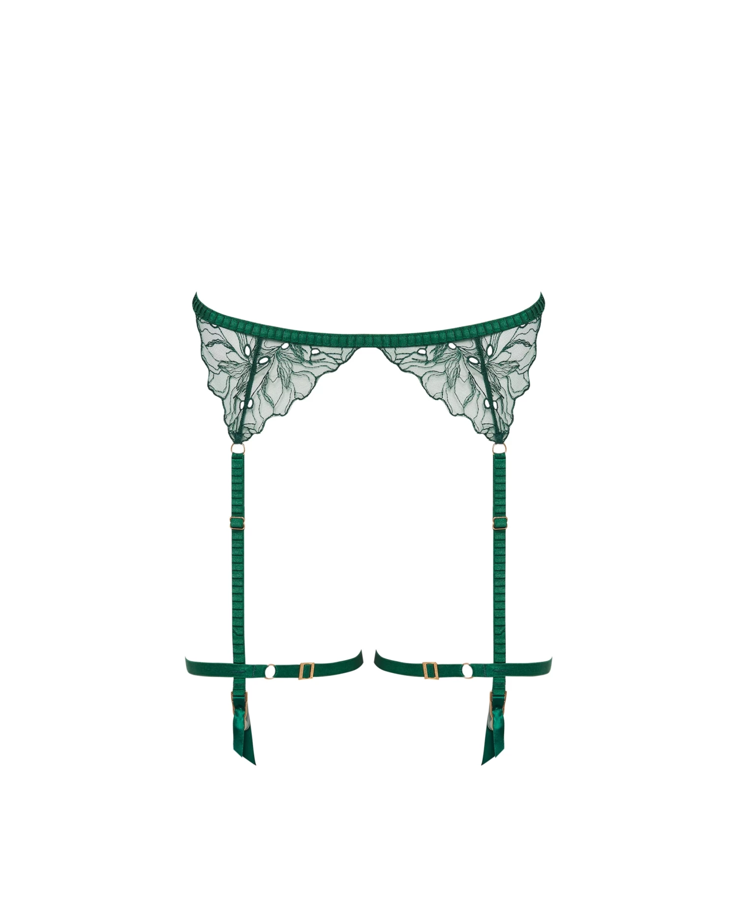BLUEBELLA Astra Suspender Thigh Harness Aventurine Green - Image 5