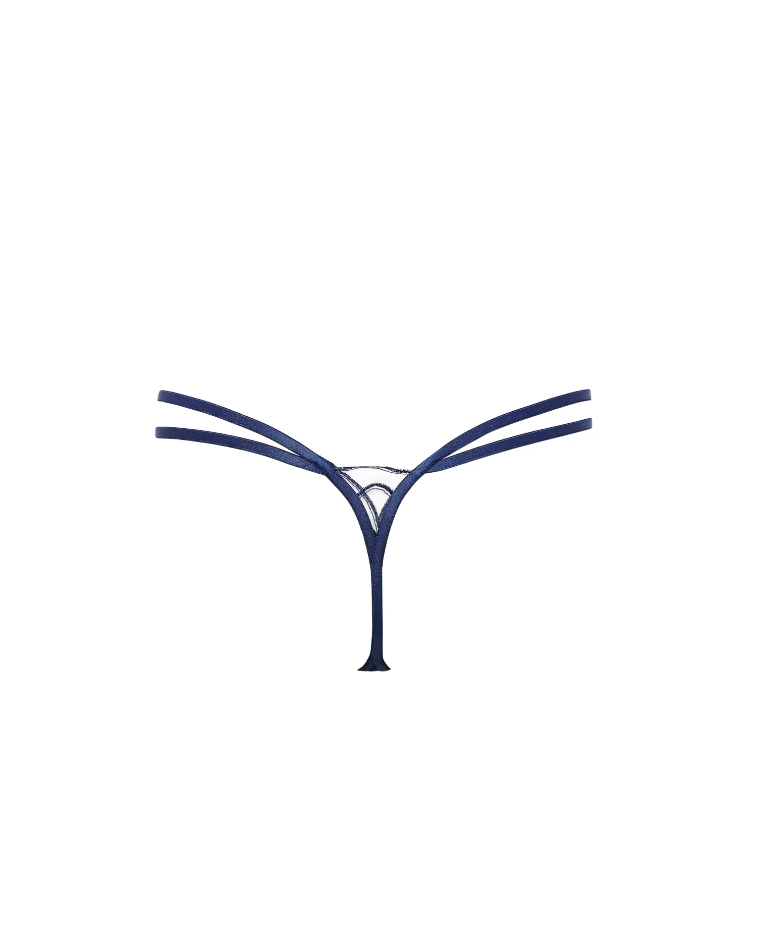 BLUEBELLA Beatrix Thong Twilight Blue/Sheer - Image 6