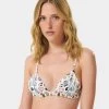 BLUEBELLA BB X Ashley Williams Kitten Print Luxury Satin Soft Bra