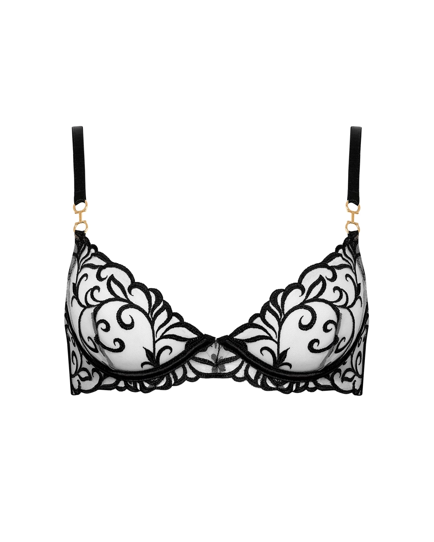BLUEBELLA Harriet Eco Bra Black/Sheer - Image 5