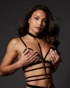 BLUEBELLA Simone Harness Black/Gold