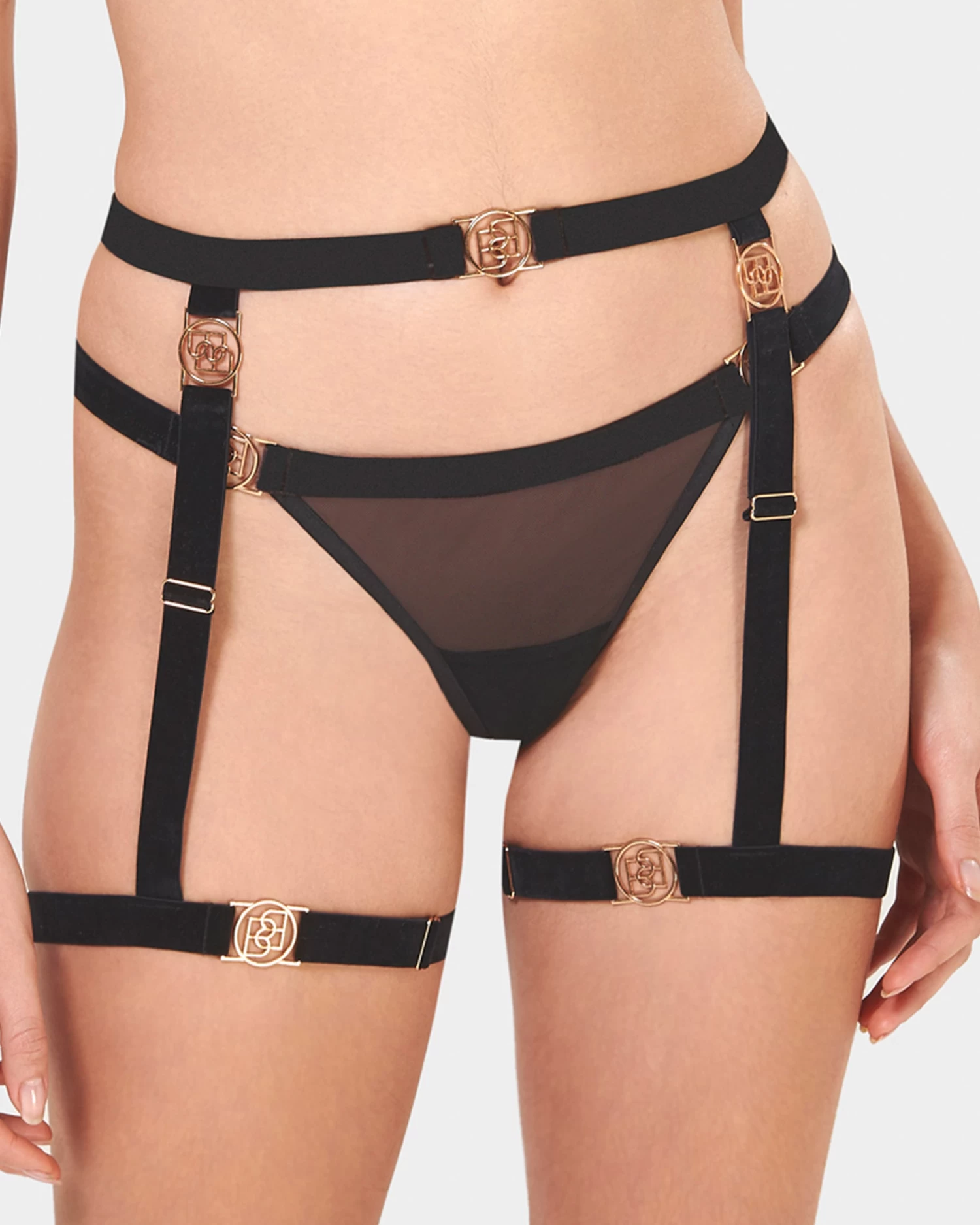BLUEBELLA Thalia Thigh Harness Black - Image 10