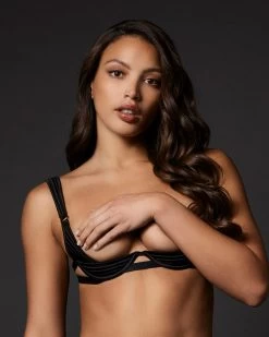 BLUEBELLA Allegra Open Wired Bra Black