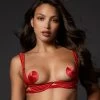 BLUEBELLA Allegra Nipple Pasties Red