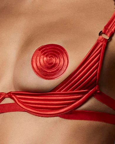 BLUEBELLA Allegra Nipple Pasties Red - Image 4