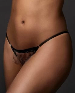 BLUEBELLA Antoinette Ouvert Brief Black/Silver