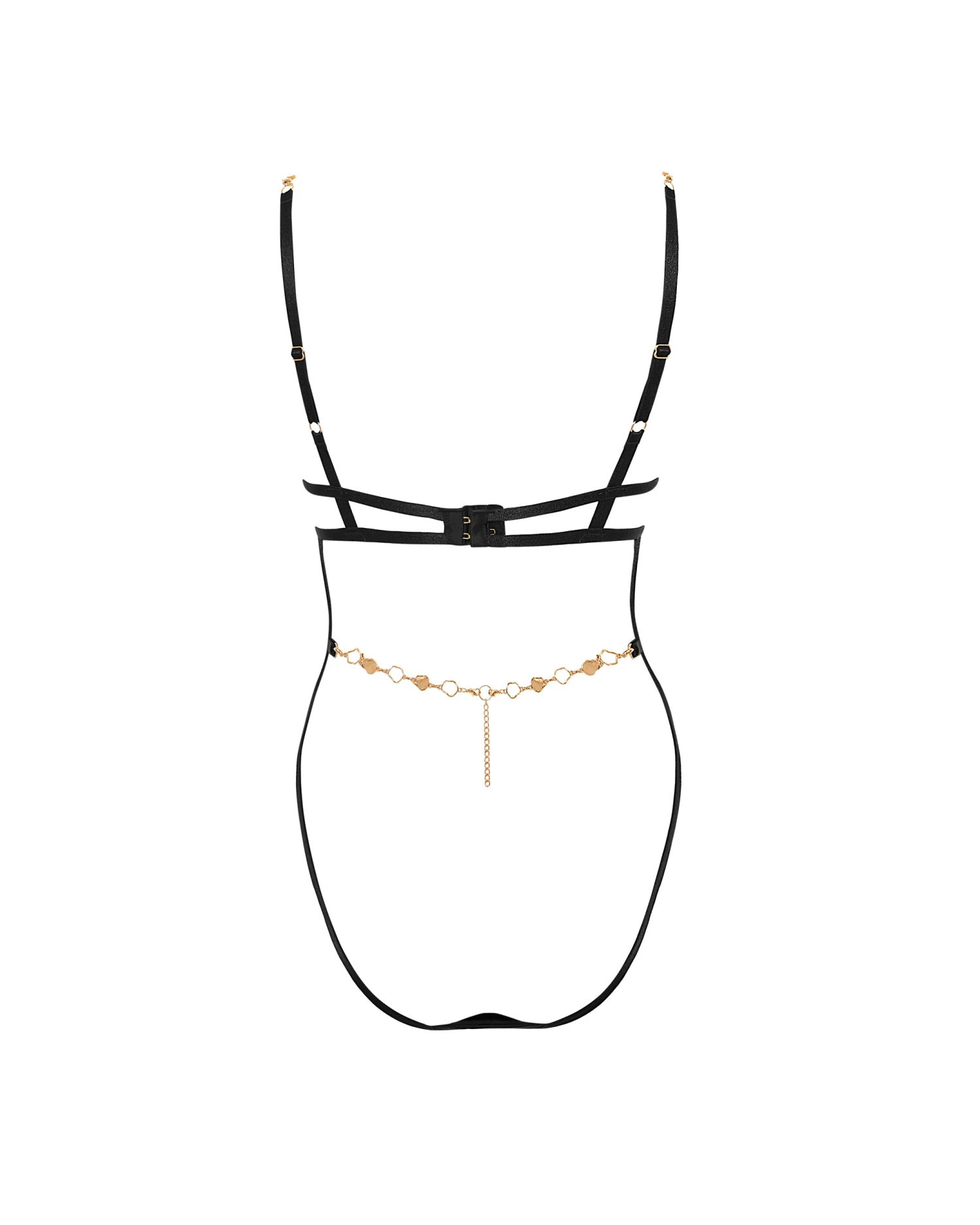 BLUEBELLA Azalea Open Wired Body Black/Gold - Image 6