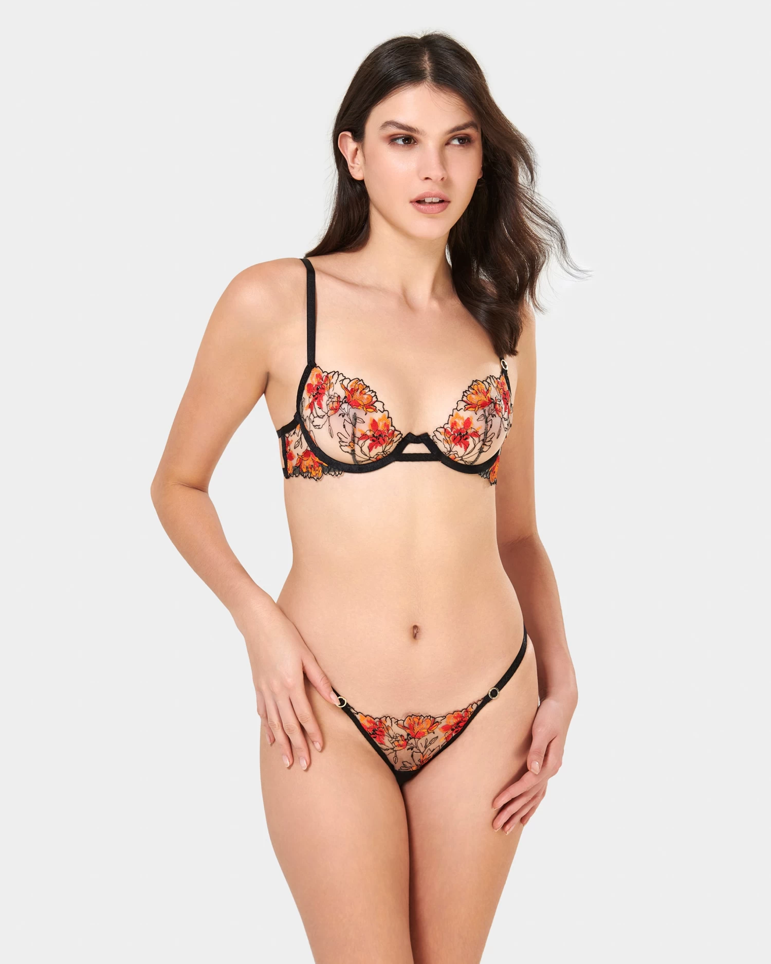 BLUEBELLA Calista Brief Black/Red - Image 2