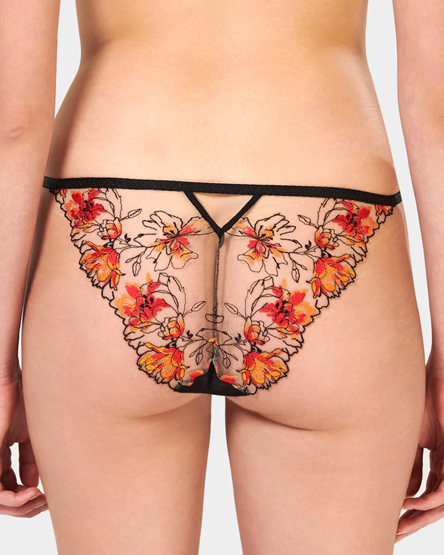 BLUEBELLA Calista Brief Black/Red - Image 3