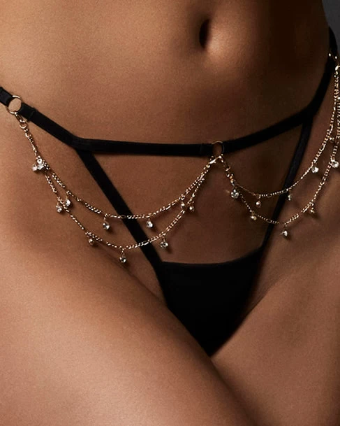 BLUEBELLA Petra Thong Black/Gold/Silver - Image 4