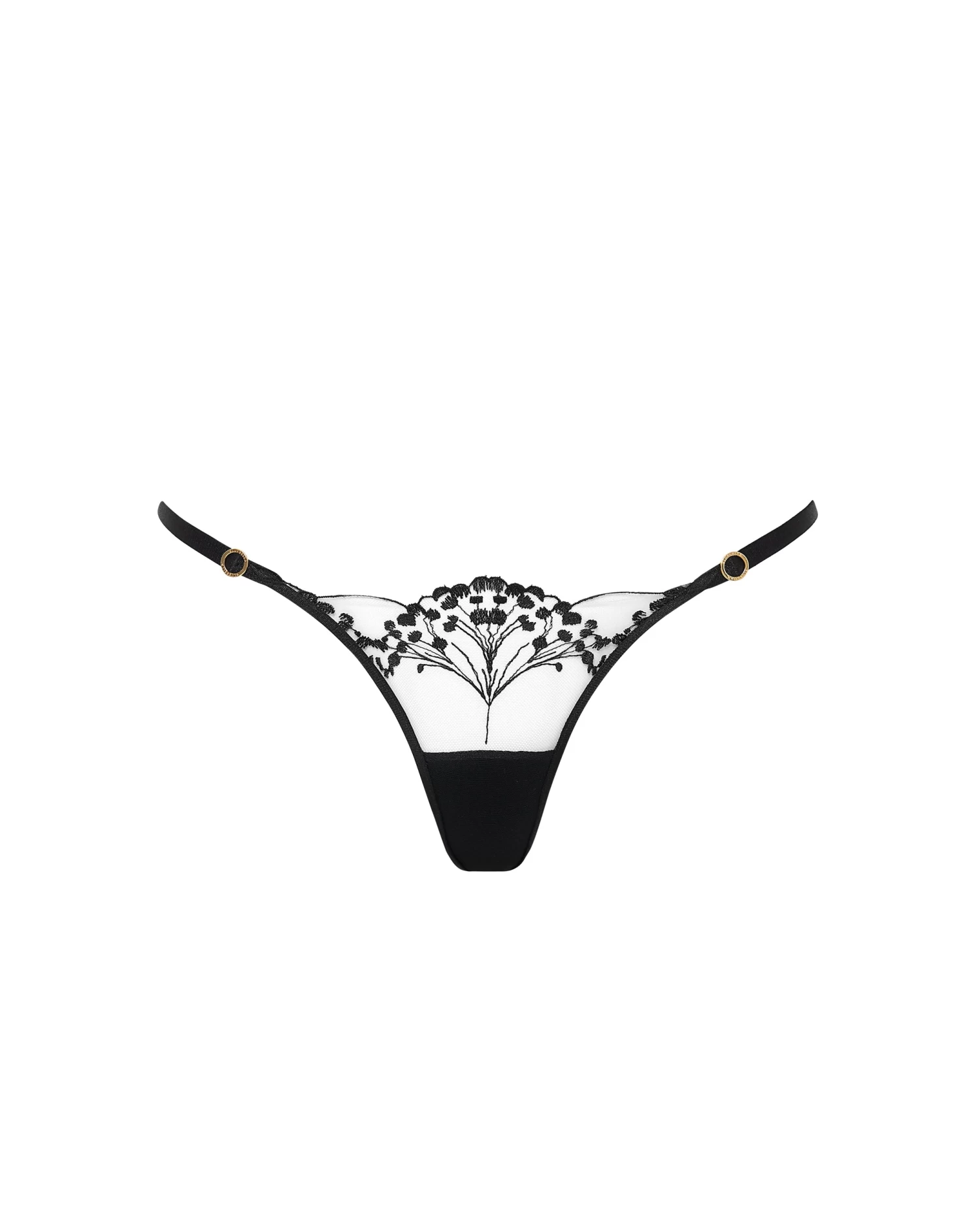 BLUEBELLA Marisa Thong Black/Sheer - Image 5