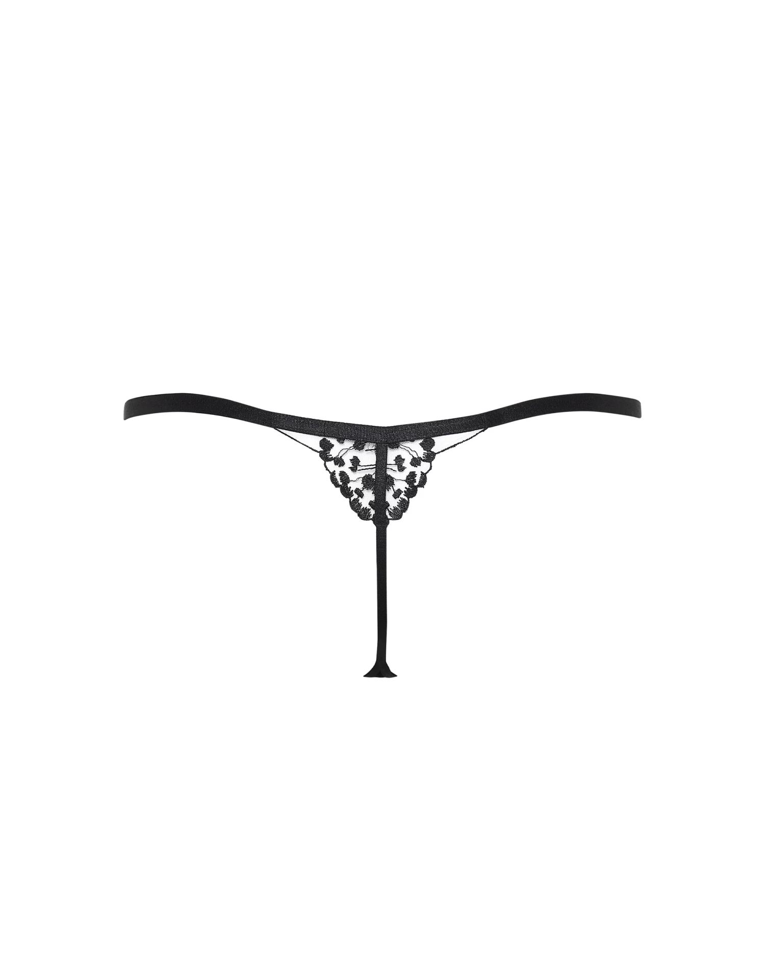 BLUEBELLA Marisa Thong Black/Sheer - Image 6