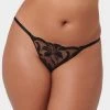 BLUEBELLA Leonora Thong Black 