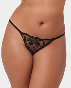 BLUEBELLA Leonora Thong Black 