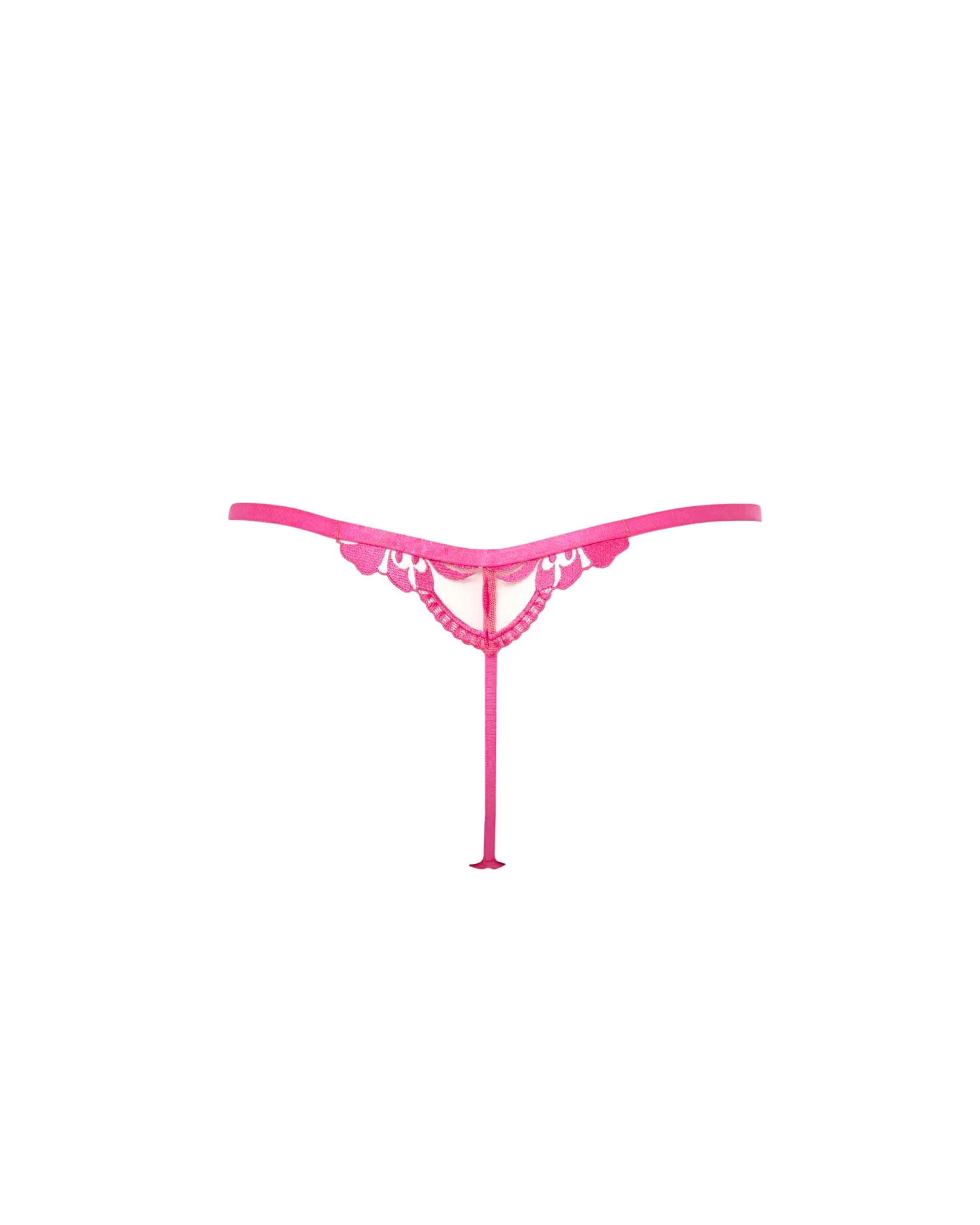 BLUEBELLA Leonora Thong Fuchsia Pink/Sheer - Image 6