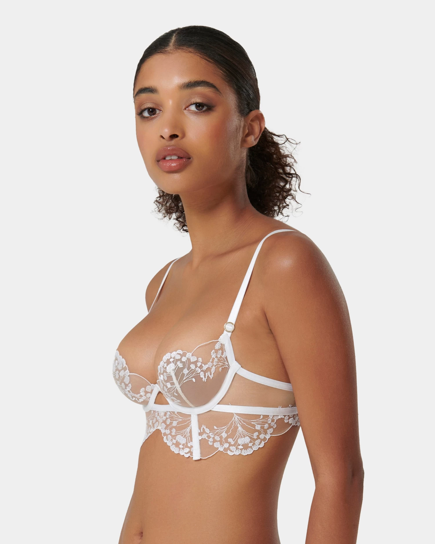 BLUEBELLA Marisa Wired Bra White/Sheer - Image 8