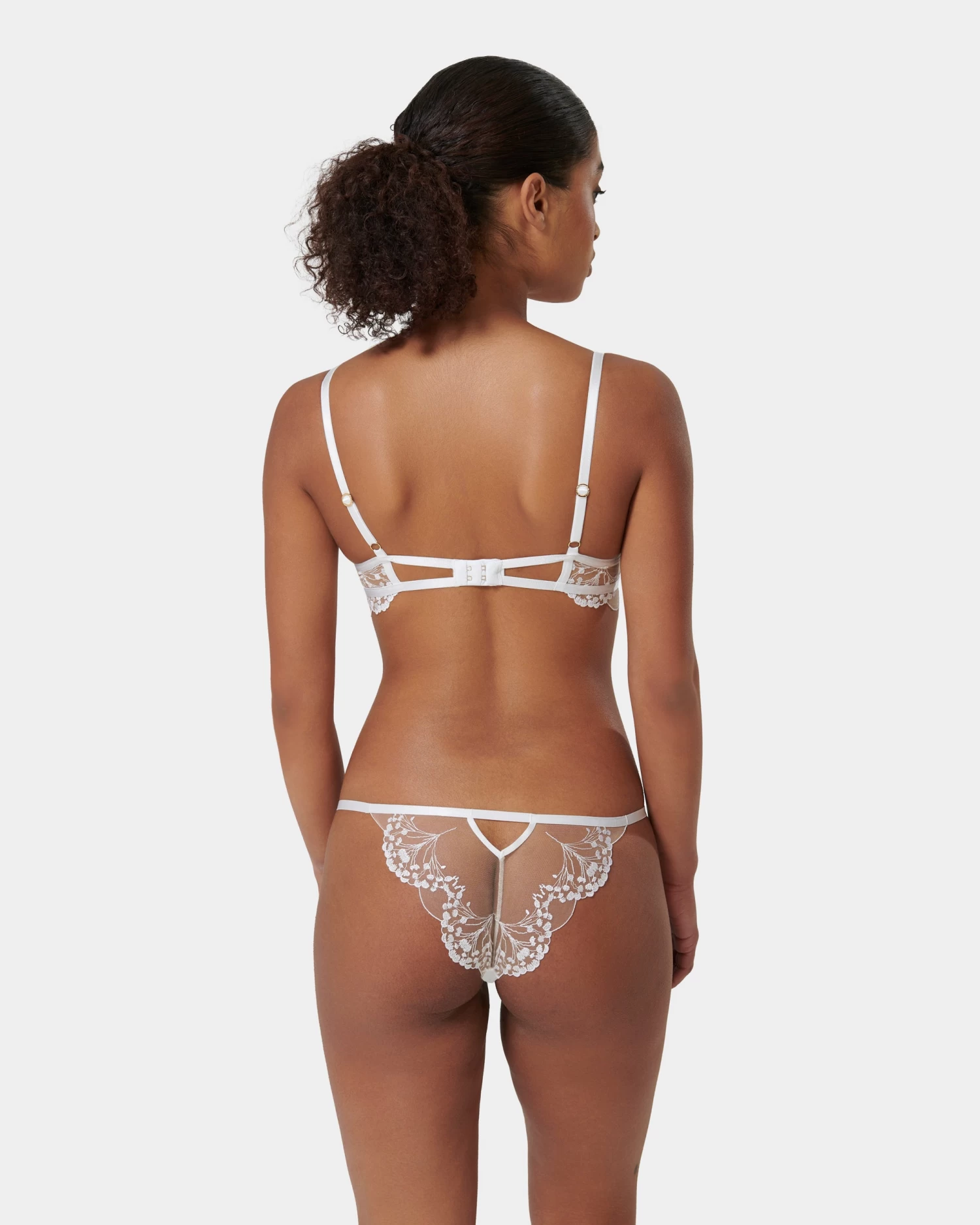 BLUEBELLA Marisa Wired Bra White/Sheer - Image 9