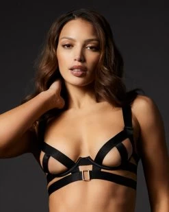BLUEBELLA Trinity Semi-Open Wired Bra Black