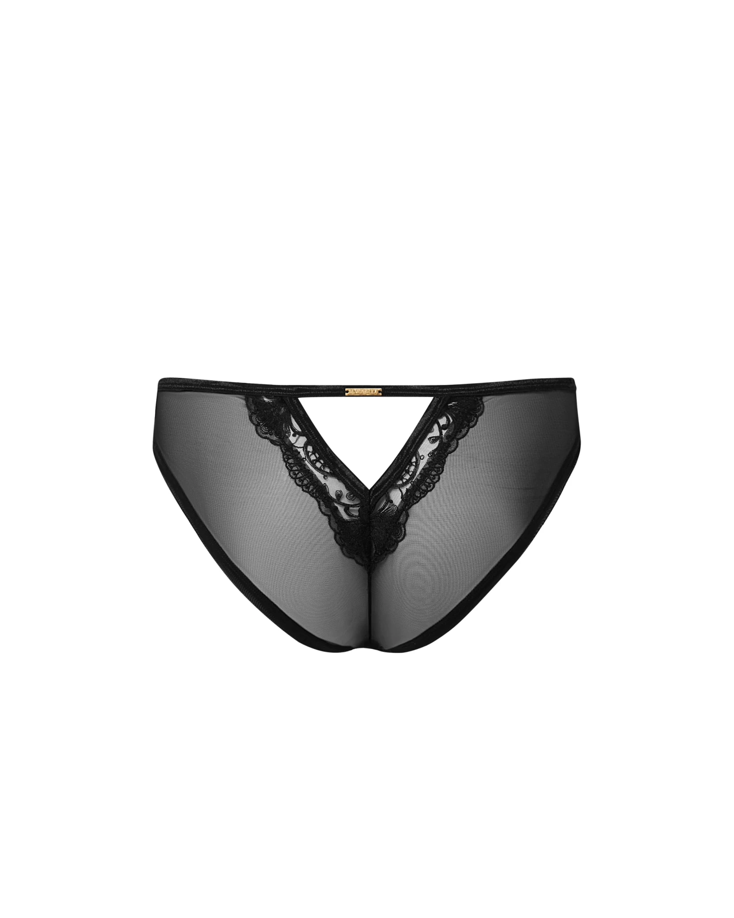 BLUEBELLA Marseille Mesh-Sided Brief Black - Image 6