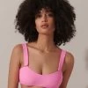 BLUEBELLA Lucerne Bandeau Bikini Top Pink