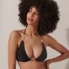 BLUEBELLA Orta Triangle Bikini Top Black