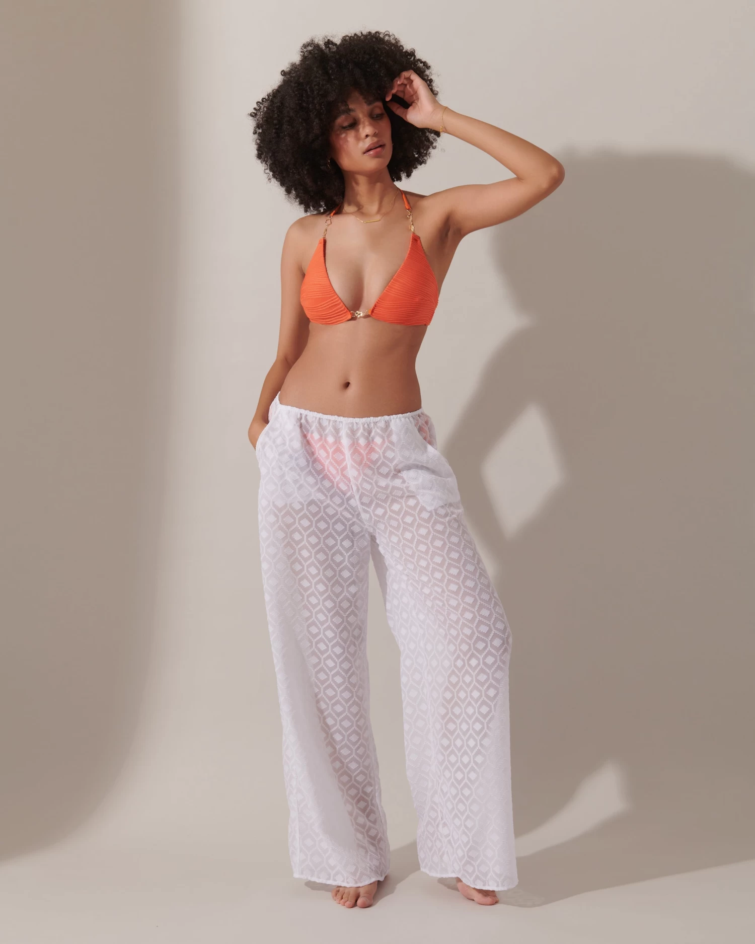 BLUEBELLA Orta Tie-Side Bikini Brief Orange - Image 10