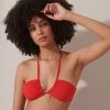 BLUEBELLA Shala Multi-Way Bandeau Bikini Top Red