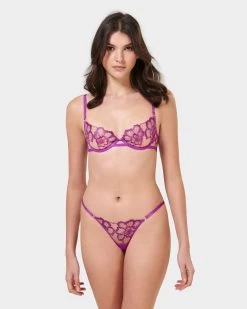 BLUEBELLA Set: Catalina Bright Violet/Sheer