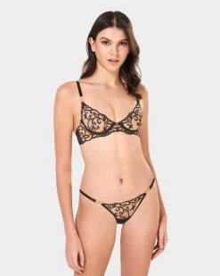 BLUEBELLA Set: Harriet Eco Black/Sheer