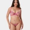 BLUEBELLA Set: Lilly Fuchsia Pink/Bright Violet/Sheer