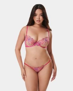 BLUEBELLA Set: Lilly Fuchsia Pink/Bright Violet/Sheer